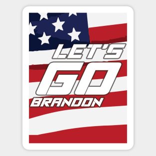 Let's go Brandon Sticker